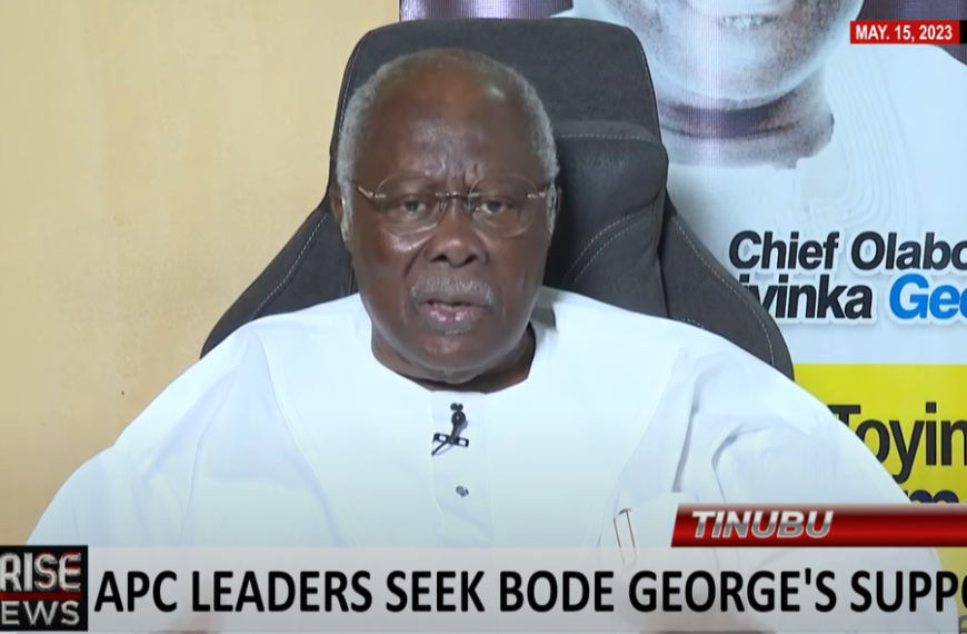 I Would Never Call Bola Tinubu to Congratulate Him – Bode George