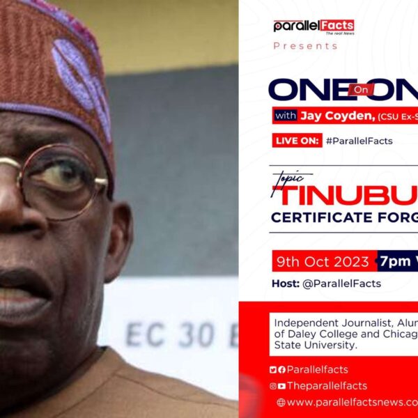Tinubu is Finished. Forged Certificate. Identity Theft & More.